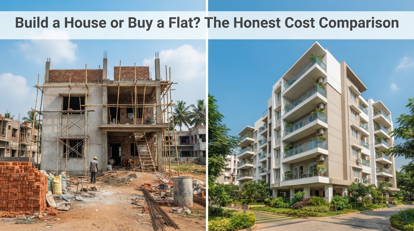 Build Your Own Home vs Buy a Flat in Bangalore 2026