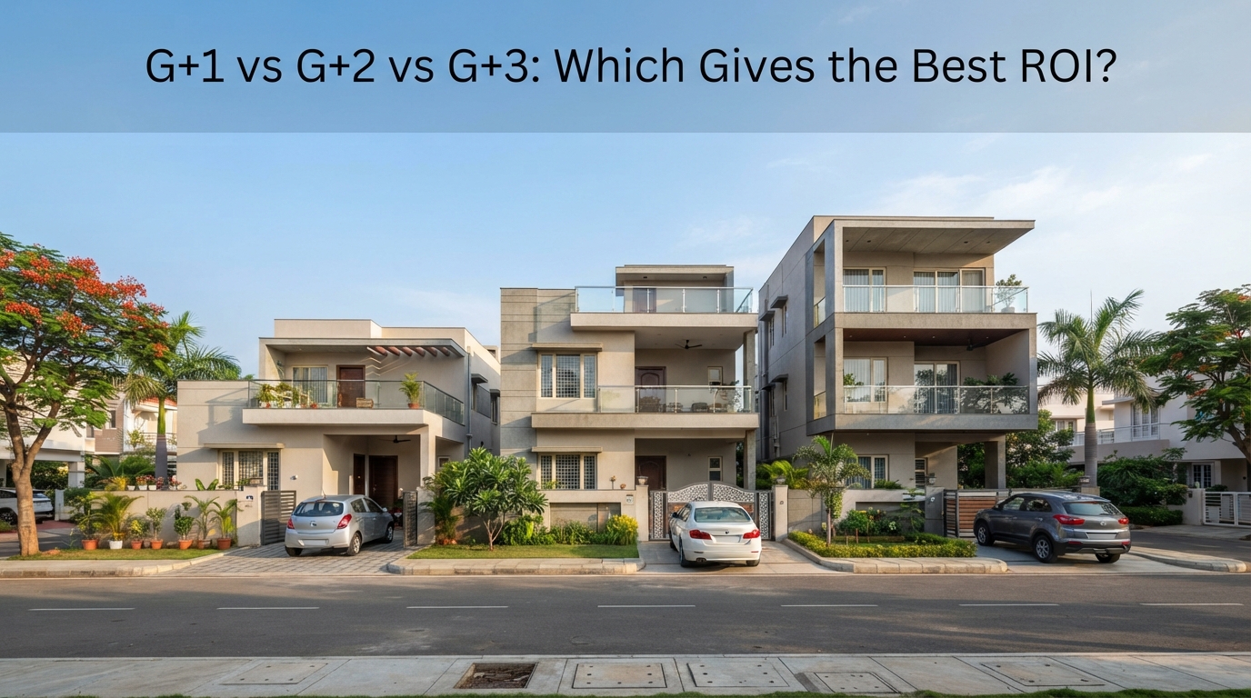 G+1 vs G+2 vs G+3 House Construction in Bangalore 2026